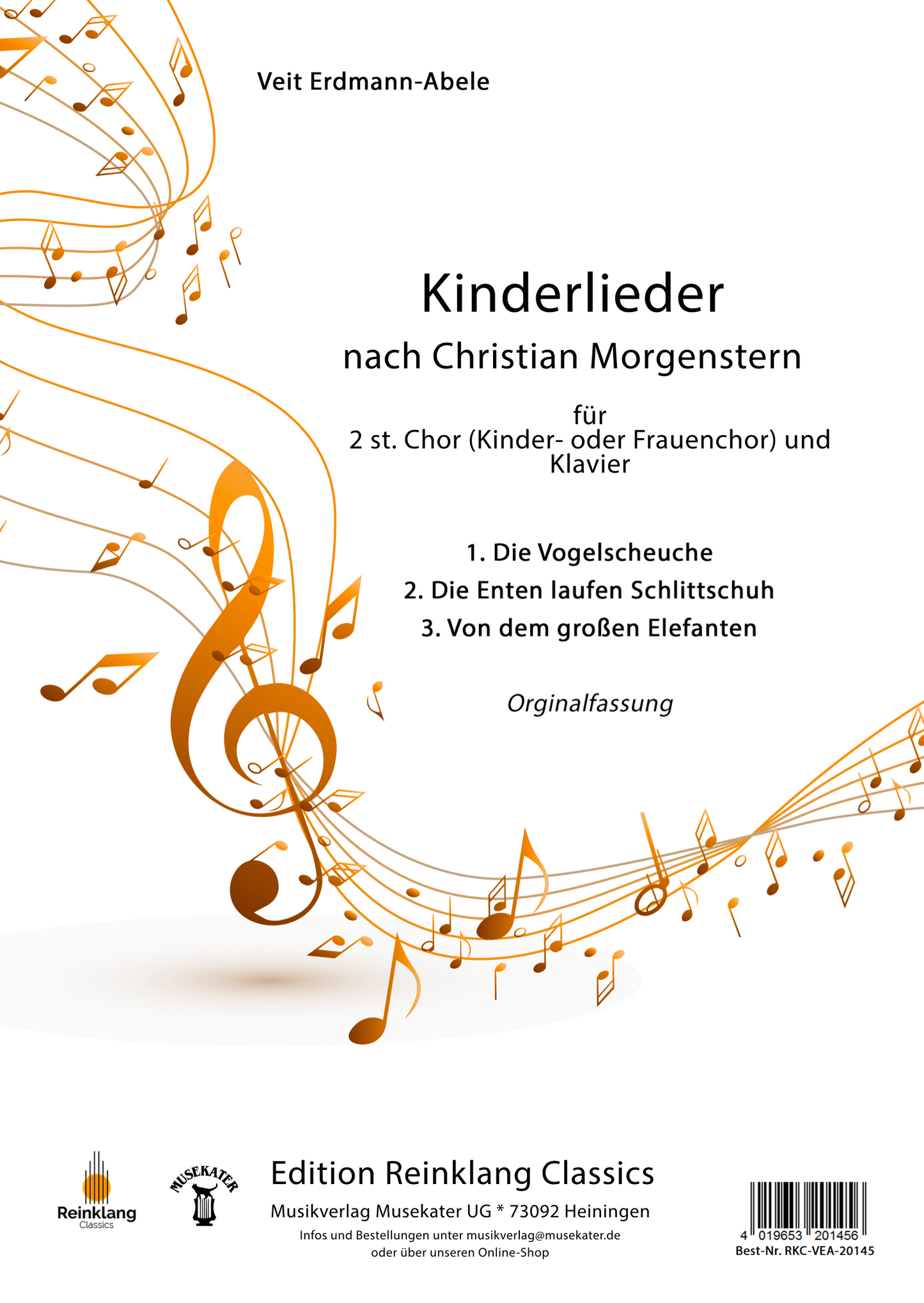 Kinderlieder nach Christian Morgenstern