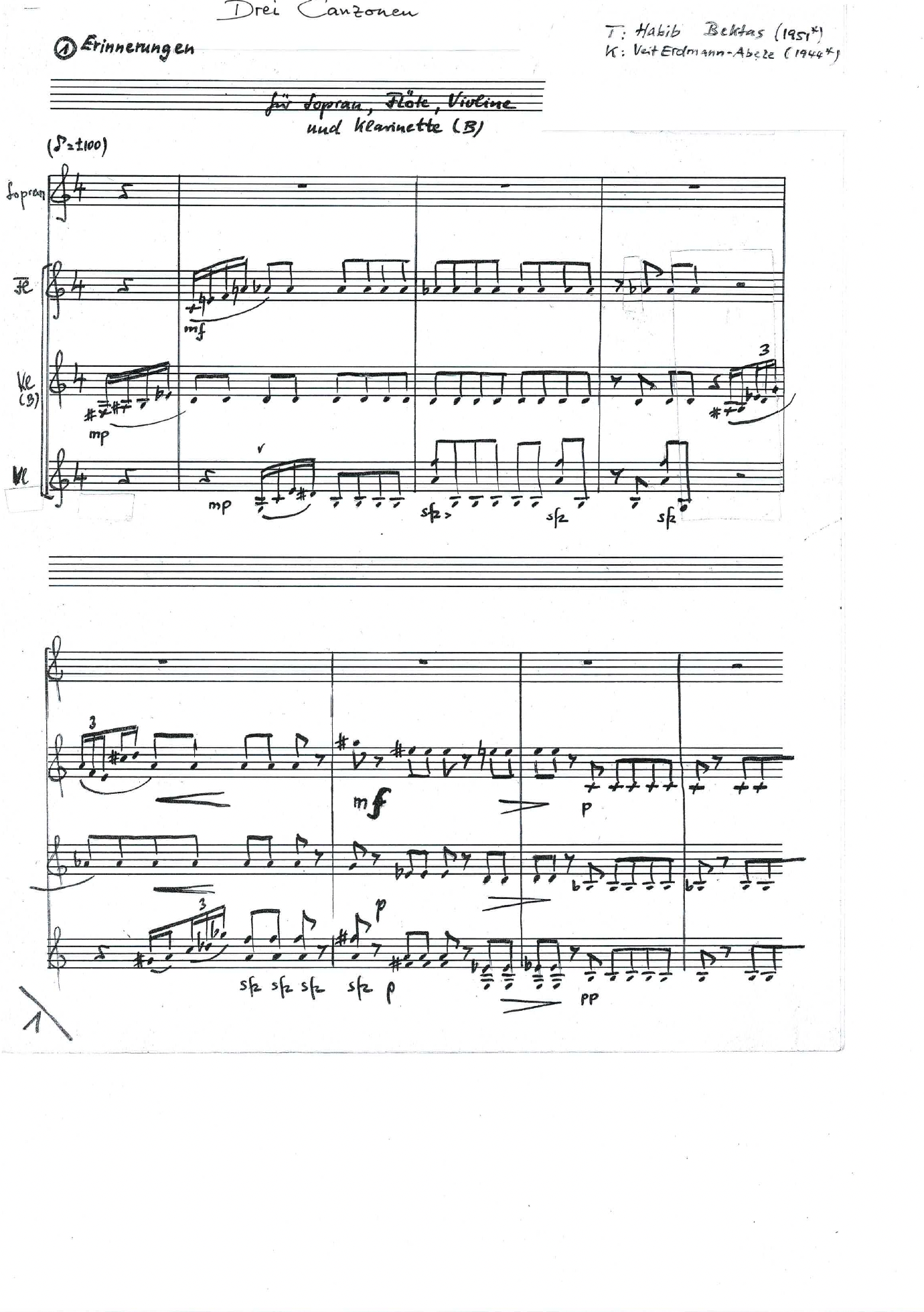 CANZONEN 3