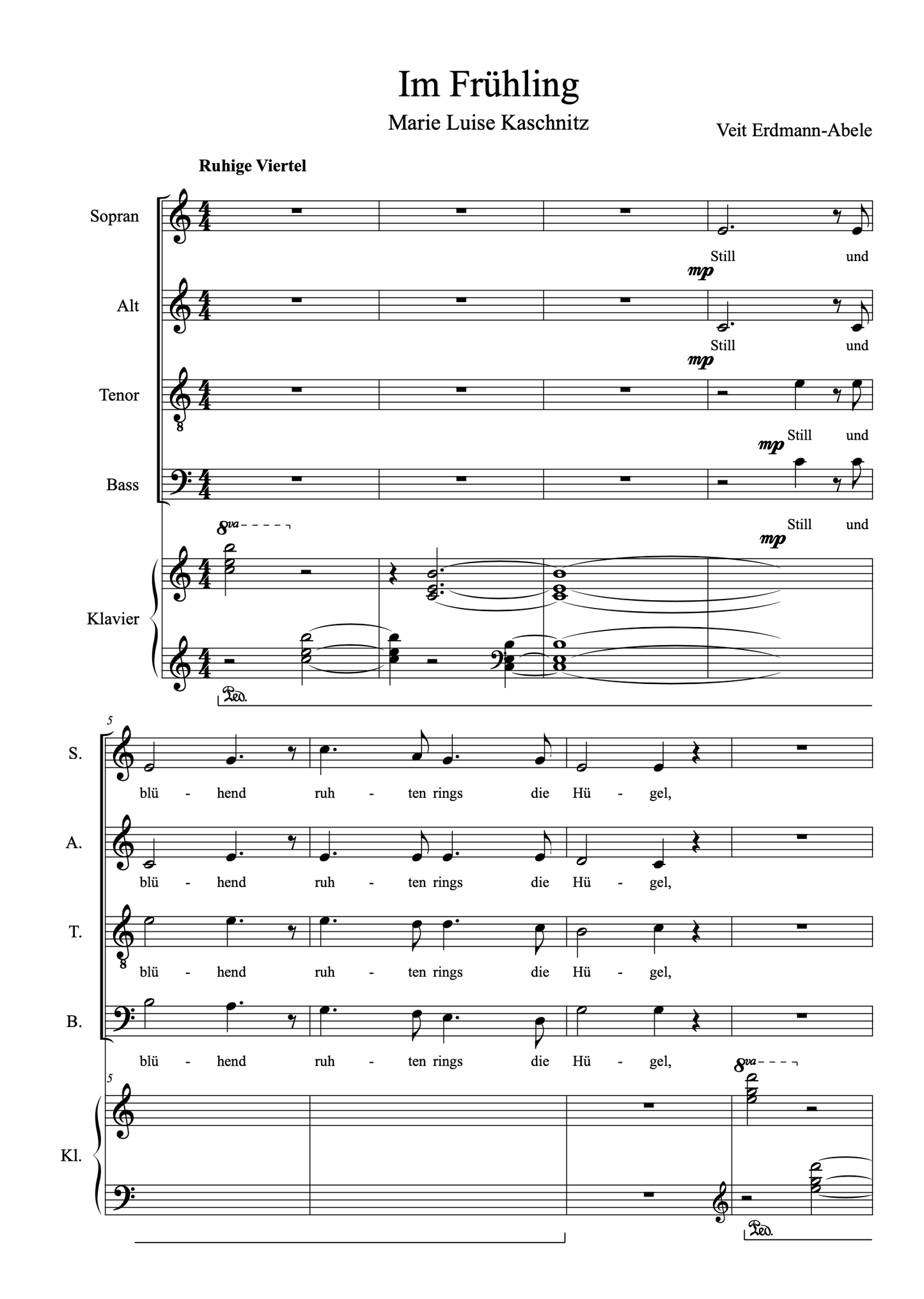 Zwei Chorlieder