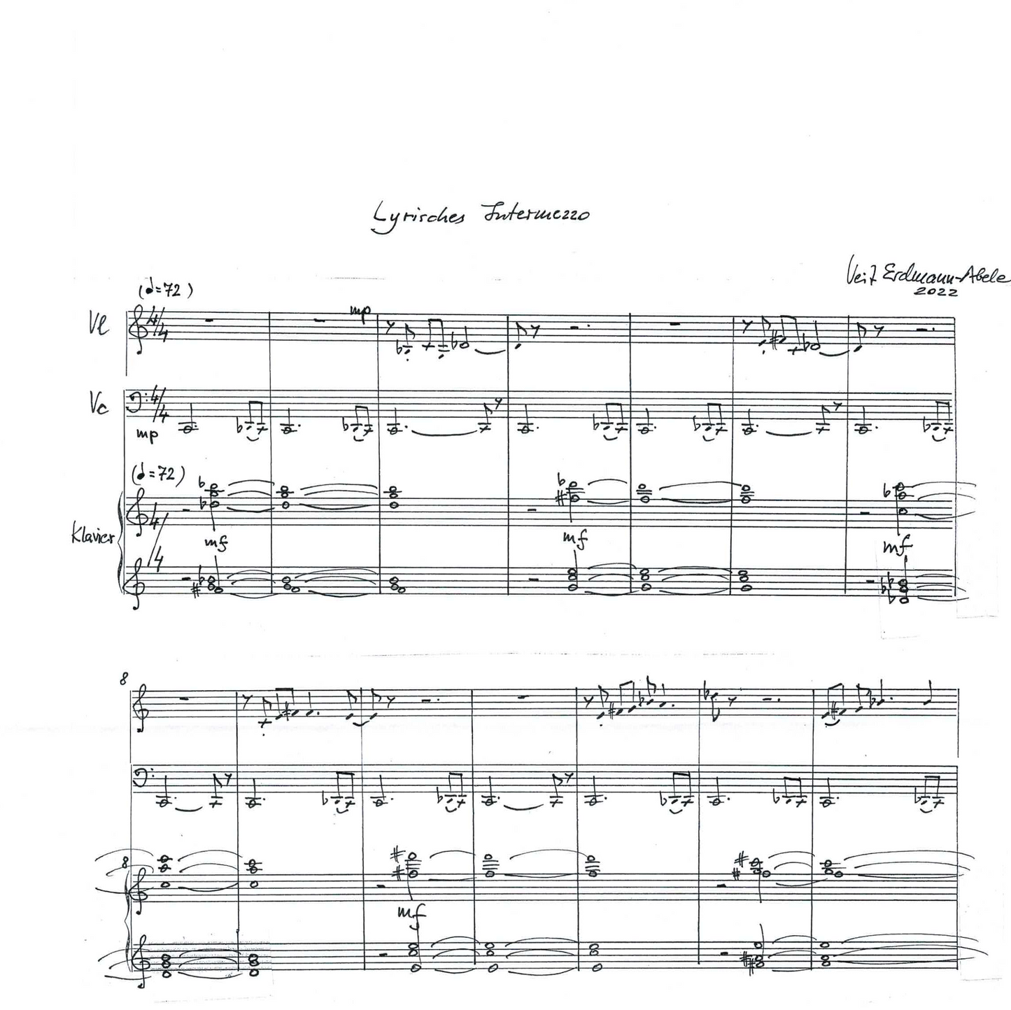 Lyrisches Intermezzo