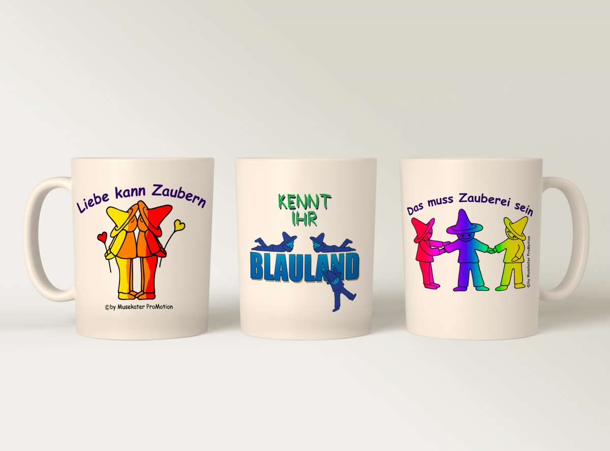 Kennt Ihr Blauland? - Tassen