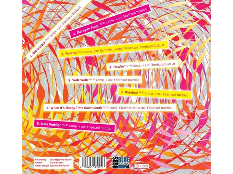 EBU & THE THING OF SWING - Marzipan