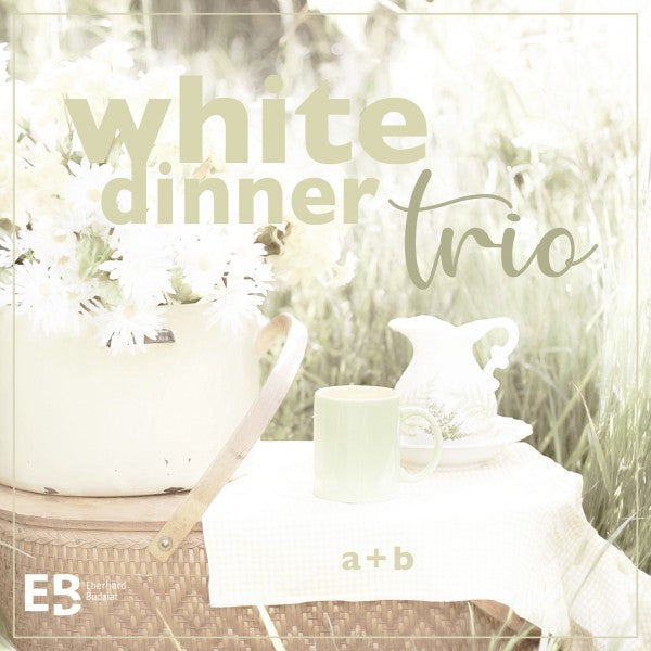 white dinner trio - a + b